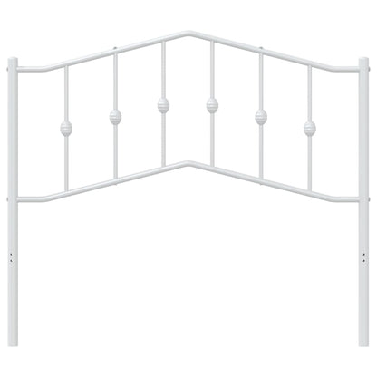 Hoofdbord Metaal 107 cm Wit
