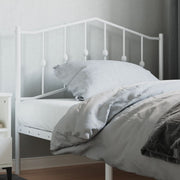Replacement Headboard 107 cm Metal White