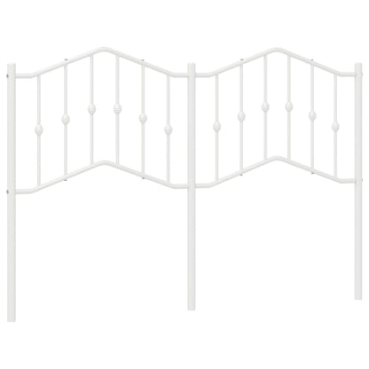 Hoofdbord Metaal 140 cm Wit