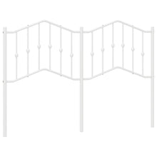 Hoofdbord Metaal 150 cm Wit