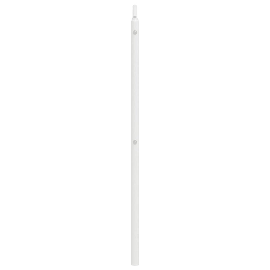 Hoofdbord Metaal 150 cm Wit