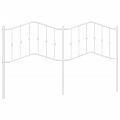Hoofdbord Metaal 180 cm Wit