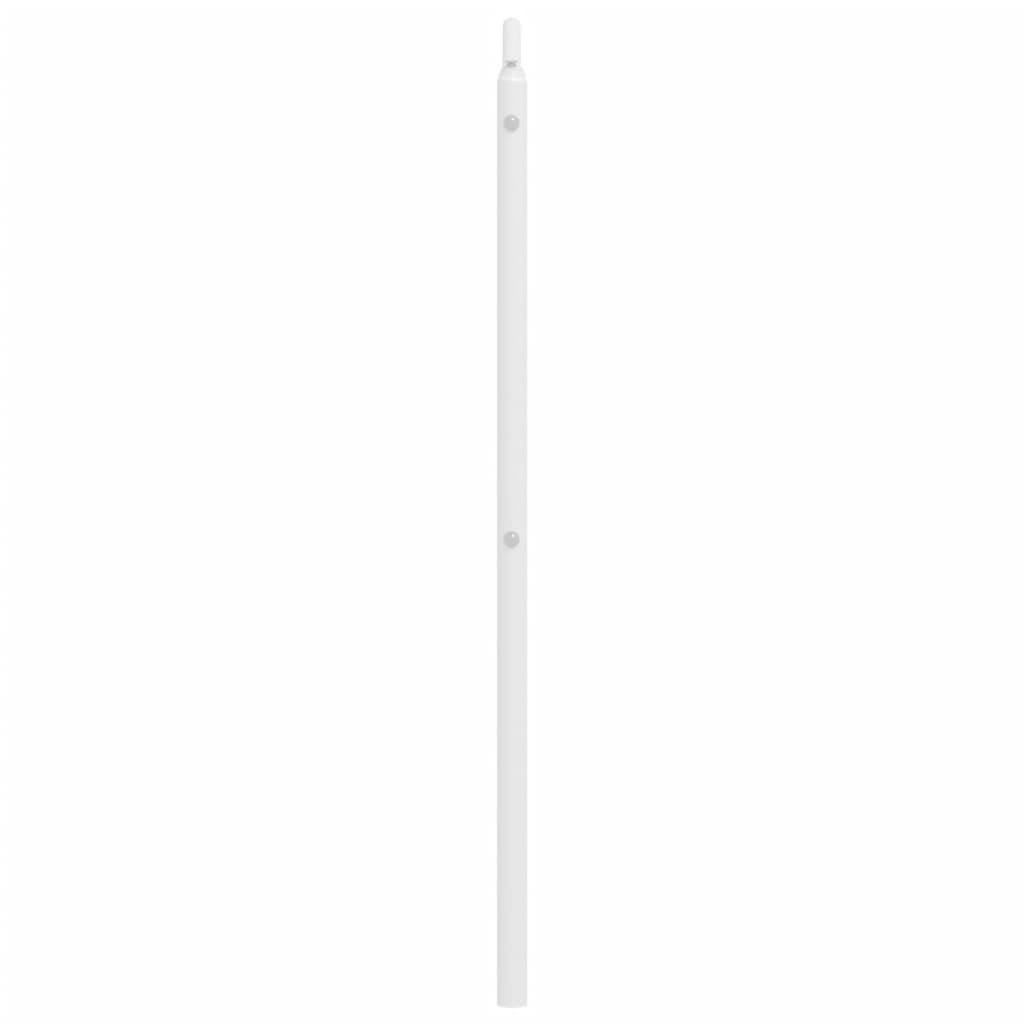 Hoofdbord Metaal 193 cm Wit