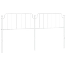 Hoofdbord Metaal 193 cm Wit