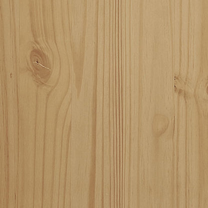 Salontafel FLORO 99x55,5x45 cm massief grenenhout wasbruin