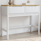 Console table FLORO 89.5x36.5x73 cm solid pine white