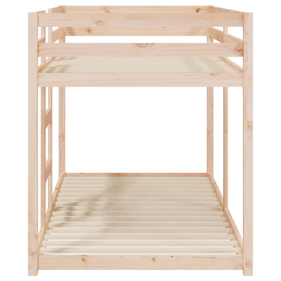 Stapelbed massief grenenhout 90x200 cm