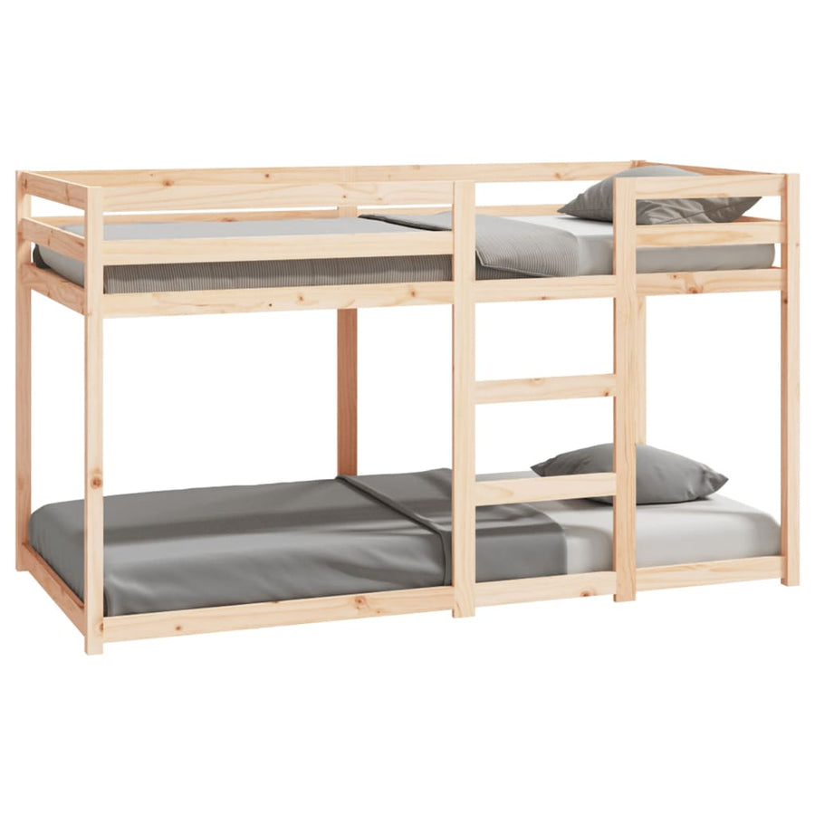 Stapelbed massief grenenhout 90x190 cm