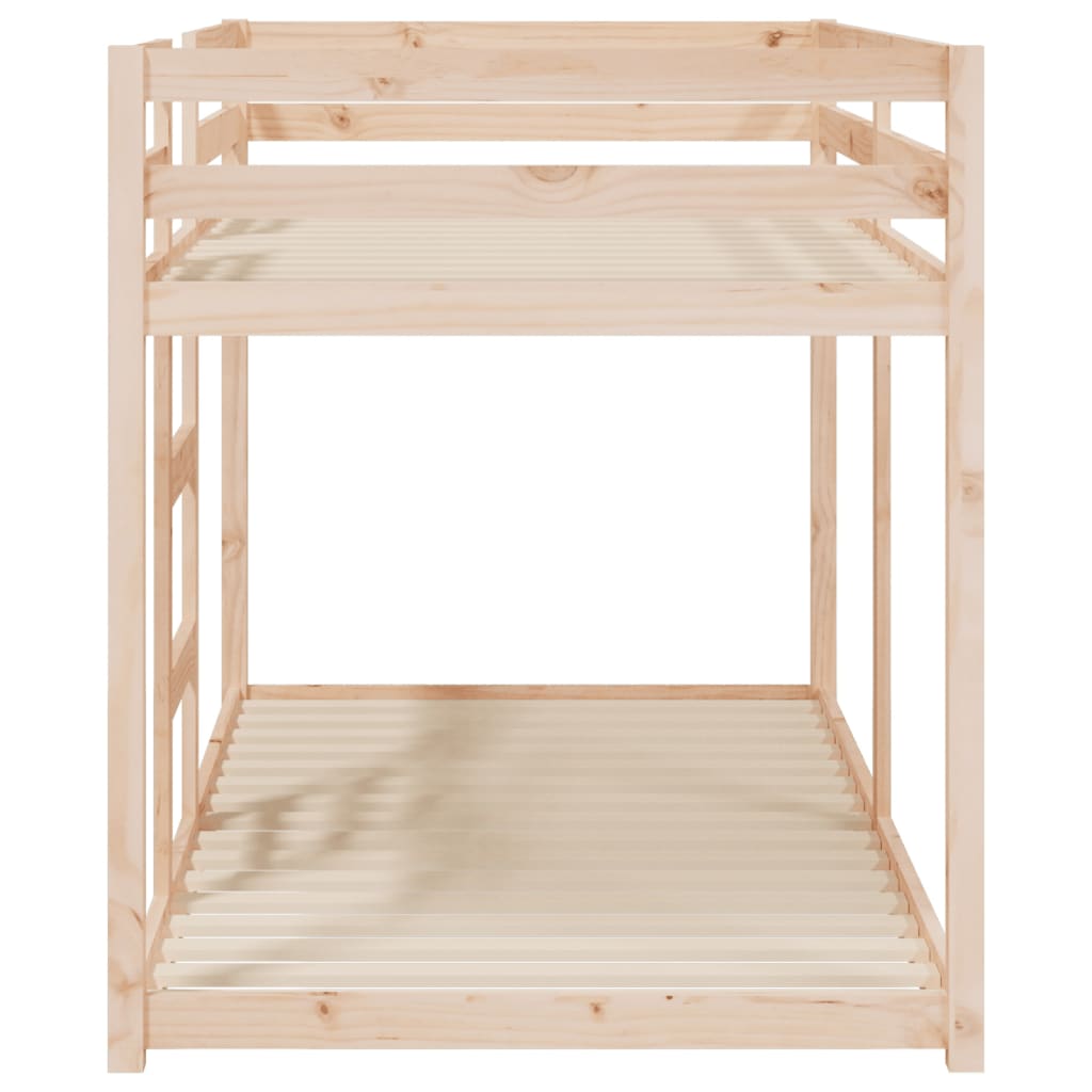 Stapelbed massief grenenhout 90x190 cm
