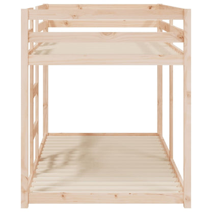 Stapelbed massief grenenhout 90x190 cm