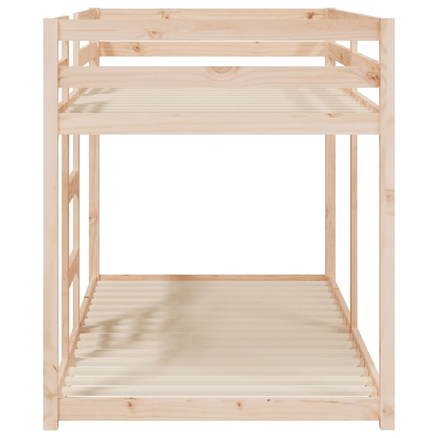 Stapelbed massief grenenhout 90x190 cm