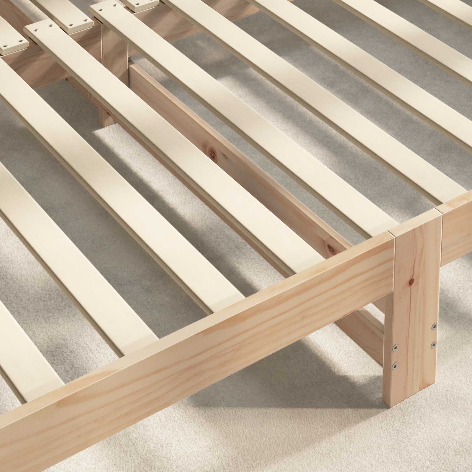 Bedlat 32 st Naturel 90 x 6 x 1,3 cm Massief grenenhout
