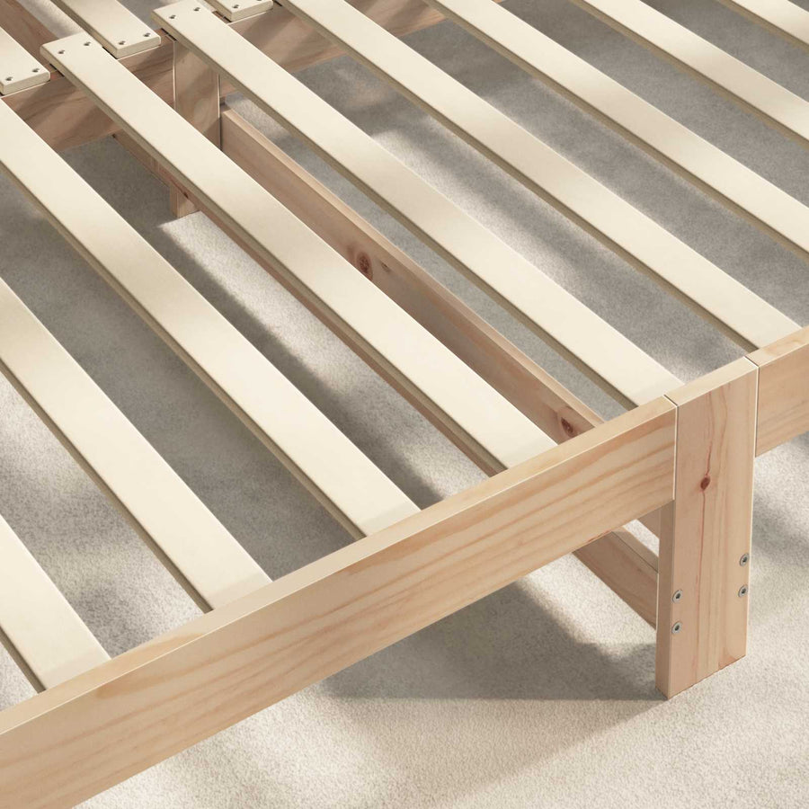 Bedlat 32 st Naturel 90 x 6 x 1,3 cm Massief grenenhout