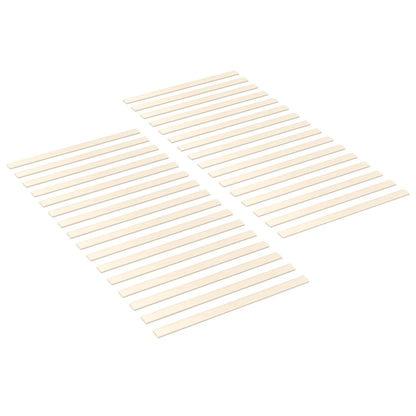 Bedlat 32 st Naturel 90 x 6 x 1,3 cm Massief grenenhout