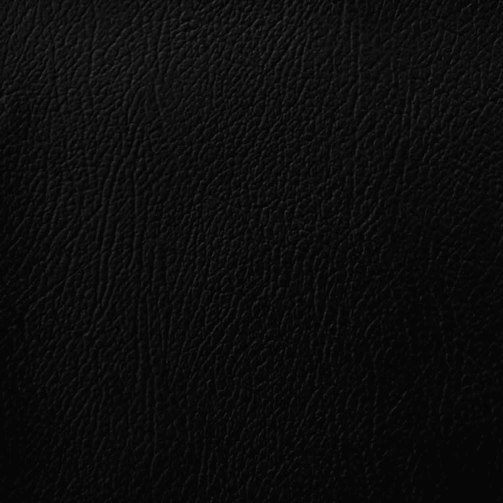 Opbergbank inklapbaar PVC zwart