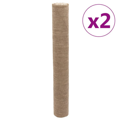 Jute Rollen 2 St 200 G/M² 1X50 M 100% Jute 1 x 50 m (2 pcs)