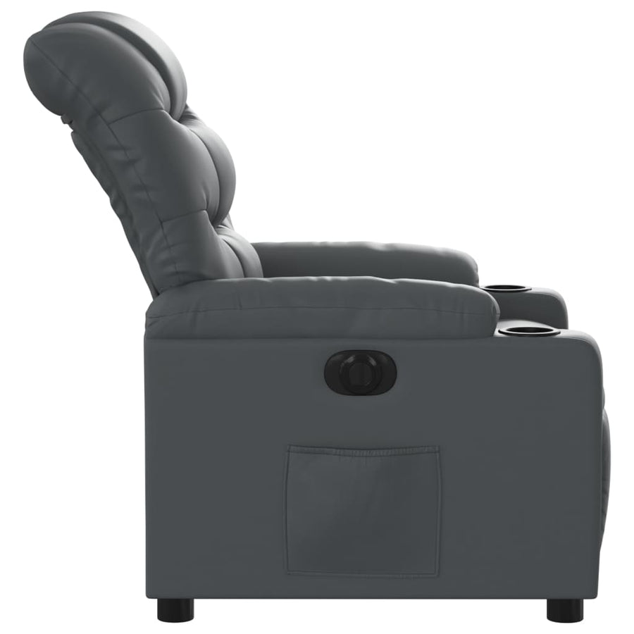 Fauteuil verstelbaar elektrisch kunstleer Nee Elektrisch verstelbaar