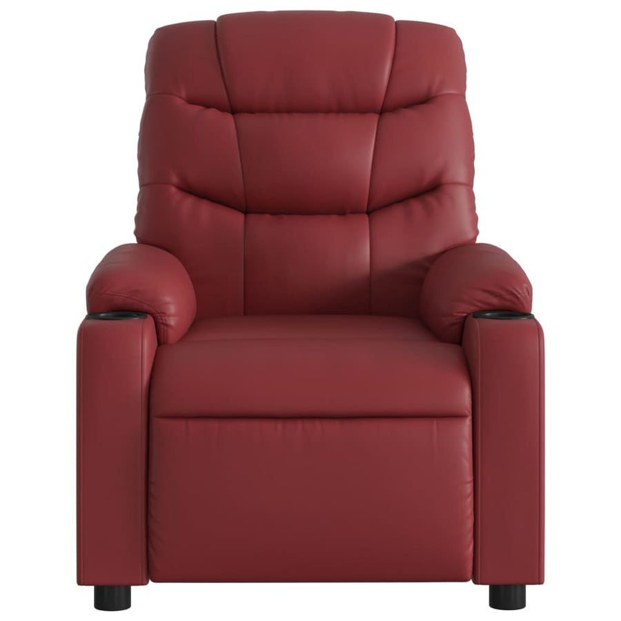 Massagestoel verstelbaar elektrisch kunstleer Ja Elektrisch verstelbaar