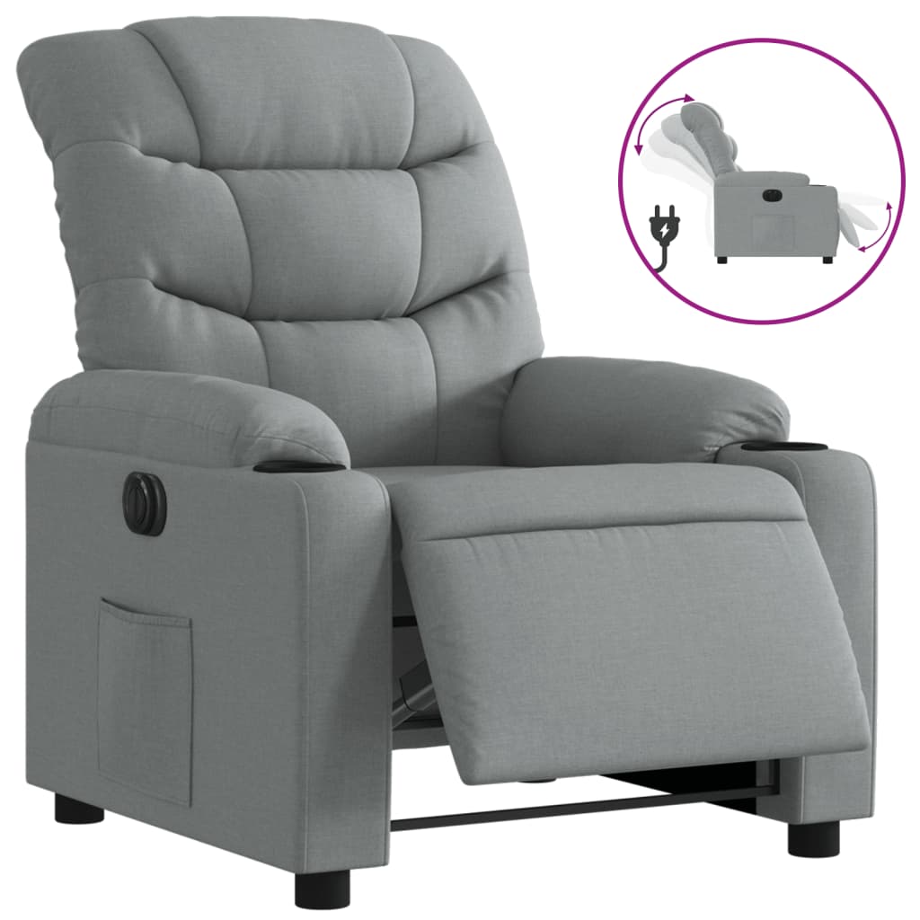 Fauteuil stof Nee Elektrisch verstelbaar
