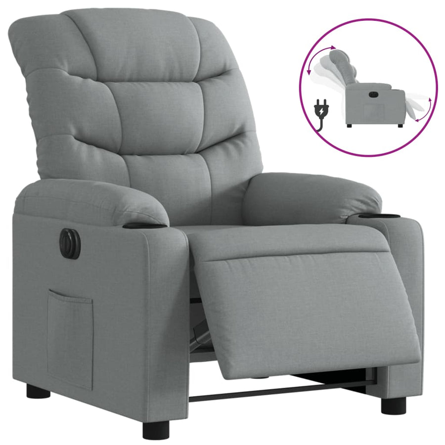 Fauteuil stof Nee Elektrisch verstelbaar
