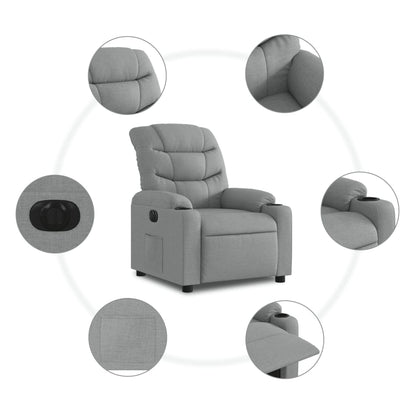 Fauteuil stof Nee Elektrisch verstelbaar