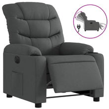 Fauteuil Stof Donkergrijs Nee Elektrisch verstelbaar
