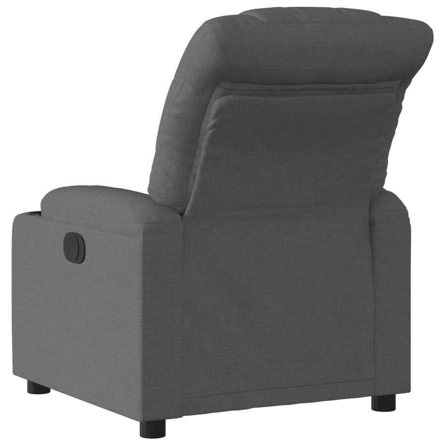 Fauteuil Stof Donkergrijs Nee Elektrisch verstelbaar