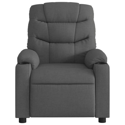 Fauteuil Stof Donkergrijs Nee Elektrisch verstelbaar