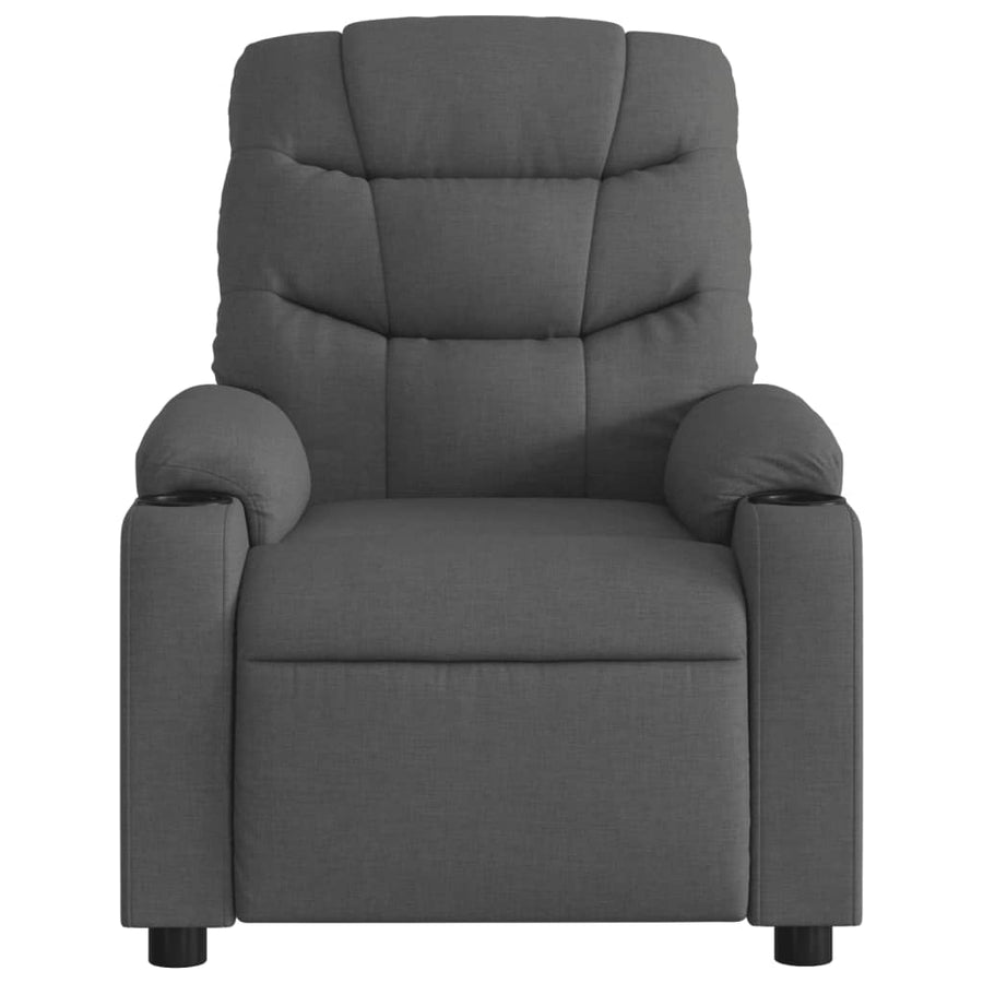 Fauteuil Stof Donkergrijs Nee Elektrisch verstelbaar