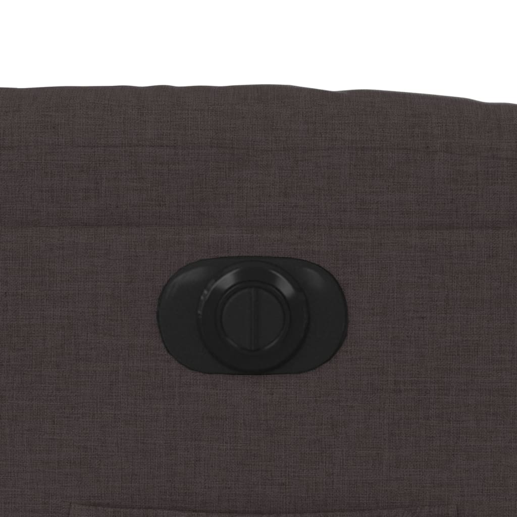 Fauteuil Verstelbaar Elektrisch Stof Donkerbruin Elektrisch verstelbaar Nee