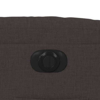 Fauteuil Verstelbaar Elektrisch Stof Donkerbruin Elektrisch verstelbaar Nee