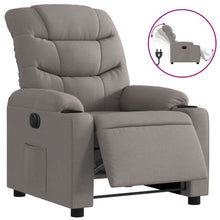 Fauteuil Verstelbaar Elektrisch Stof Taupe Nee Elektrisch verstelbaar