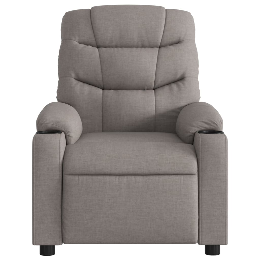 Fauteuil Verstelbaar Elektrisch Stof Taupe Nee Elektrisch verstelbaar