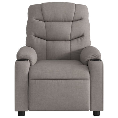 Fauteuil Verstelbaar Elektrisch Stof Taupe Nee Elektrisch verstelbaar