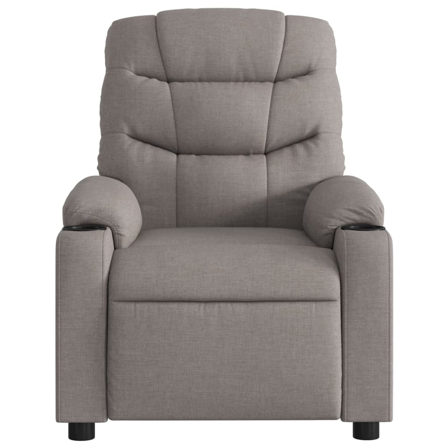 Fauteuil Verstelbaar Elektrisch Stof Taupe Nee Elektrisch verstelbaar