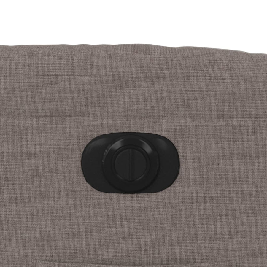 Fauteuil Verstelbaar Elektrisch Stof Taupe Nee Elektrisch verstelbaar