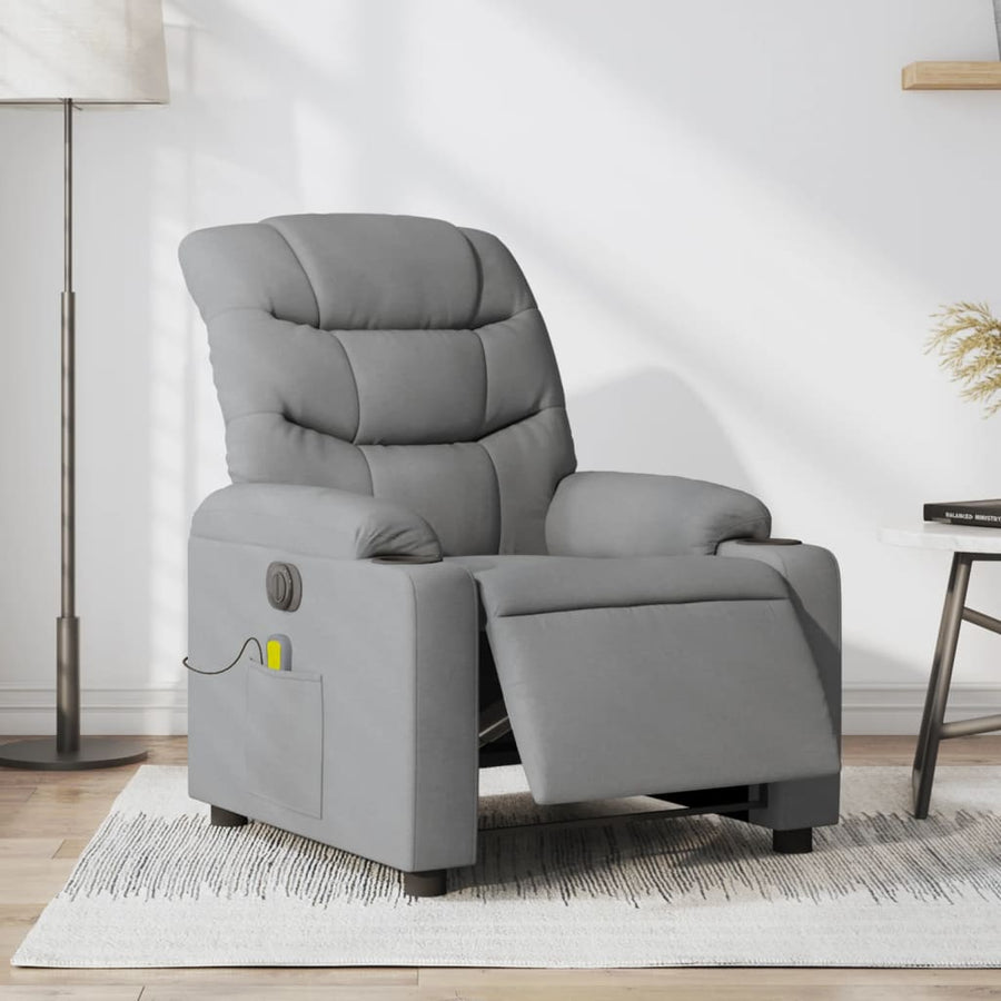 Massagestoel stof Ja Elektrisch verstelbaar