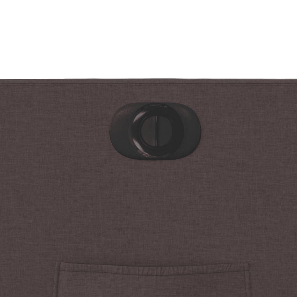 Fauteuil verstelbaar elektrisch stof donkerbruin Nee Elektrisch verstelbaar