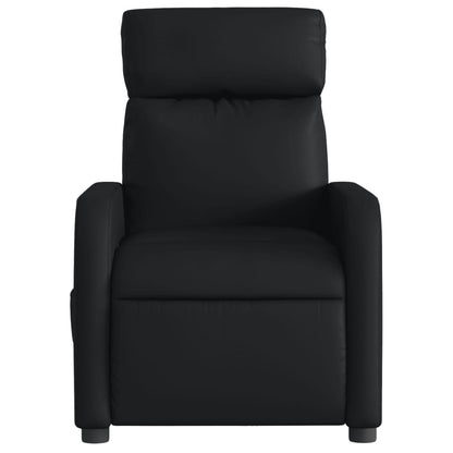 Fauteuil Kunstleer Zwart Elektrisch verstelbaar Nee