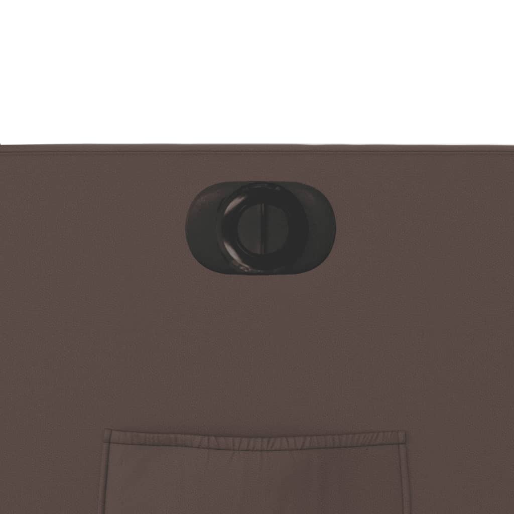 Fauteuil Verstelbaar Elektrisch Kunstleer Bruin Nee Elektrisch verstelbaar