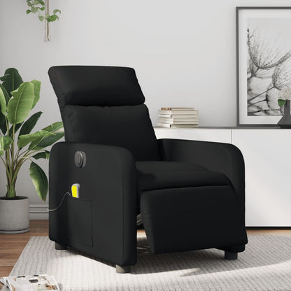 Massagestoel Verstelbaar Elektrisch Kunstleer Zwart Elektrisch verstelbaar Ja