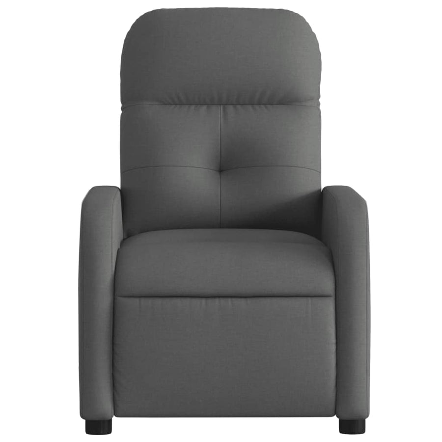 Fauteuil Stof Donkergrijs Elektrisch verstelbaar Nee