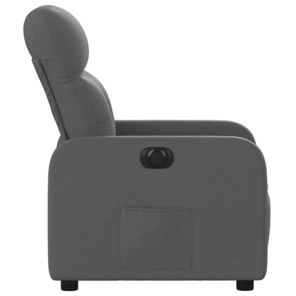 Fauteuil Stof Donkergrijs Elektrisch verstelbaar Nee