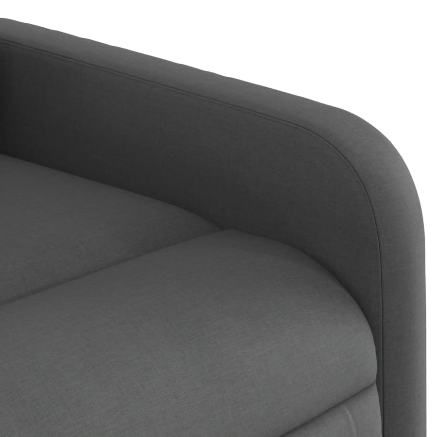 Fauteuil Stof Donkergrijs Elektrisch verstelbaar Nee