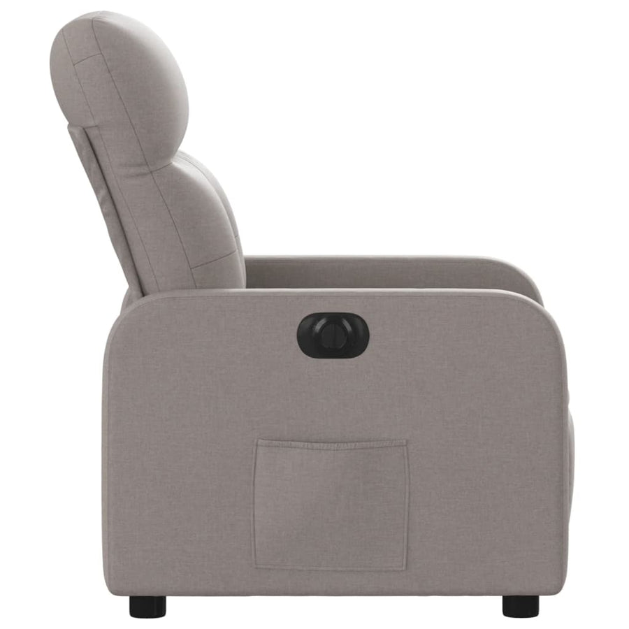 Fauteuil Verstelbaar Elektrisch Stof Taupe Elektrisch verstelbaar Nee