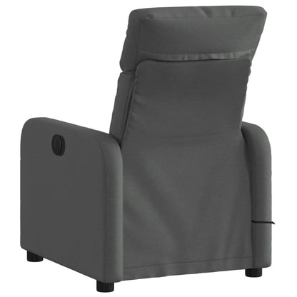 Massagestoel Donkergrijze Stof 1