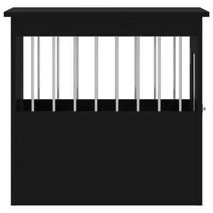 Hondenbench Bewerkt Hout 45 x 62 x 59 cm Zwart