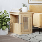 Hondenbench 45x62x59 cm bewerkt hout sonoma eiken