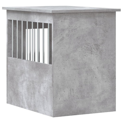Hondenbench Bewerkt Hout 45 x 62 x 59 cm Betongrijs