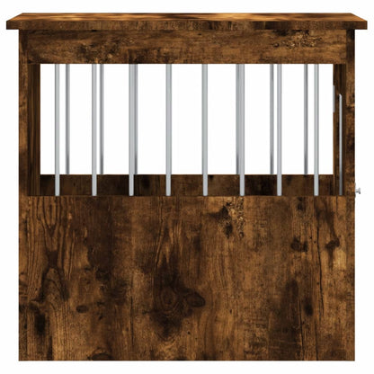 Hondenbench Bewerkt Hout Kleurig 45 x 62 x 59 cm Gerookt eiken